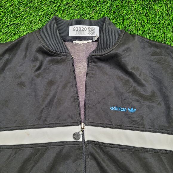 Vintage ADIDAS Beckenbauer Jacket Medium 21x23 Cropped Baggy - Picture 12 of 16